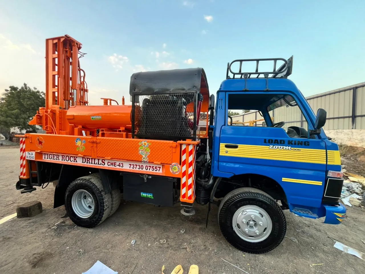 Borewell Project: Industrial Drilling Sites