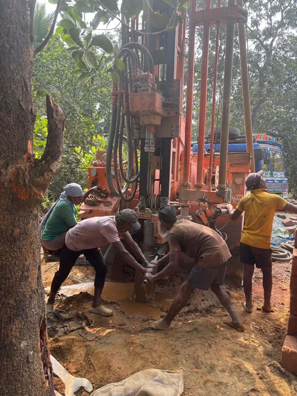 Borewell Project: Residential Borewell Projects