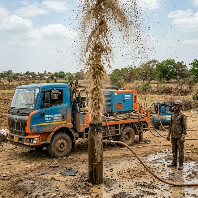 Borewell Flushing & Jet Cleaning